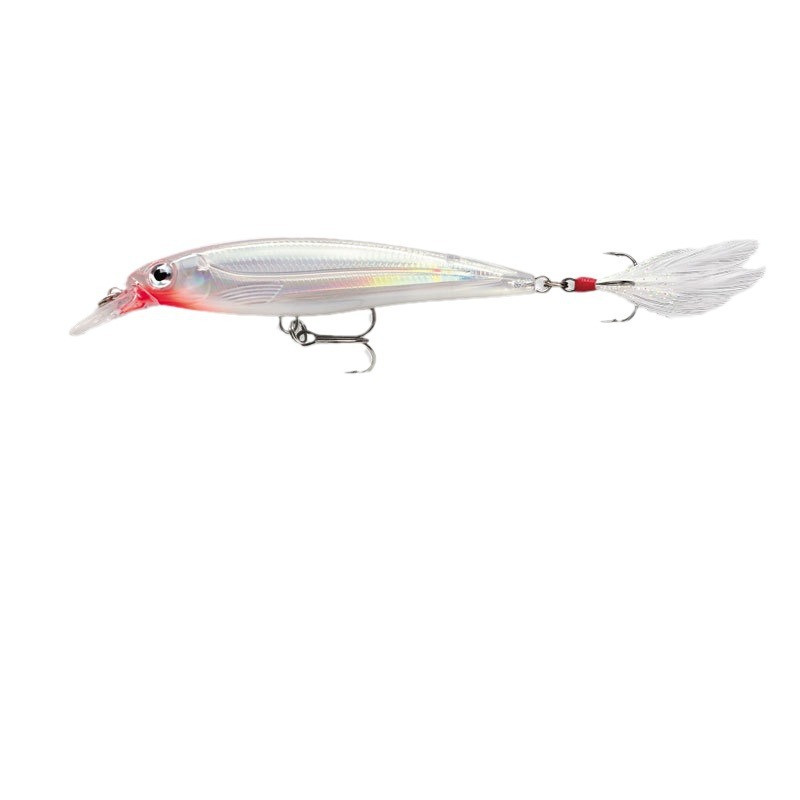 Luya Bait 95mm/13g Bait Floating Mino with a Bristle Hook, a Bionic Upturned-mouth Bait for Sea Bass Fishing – Minnow – view 5