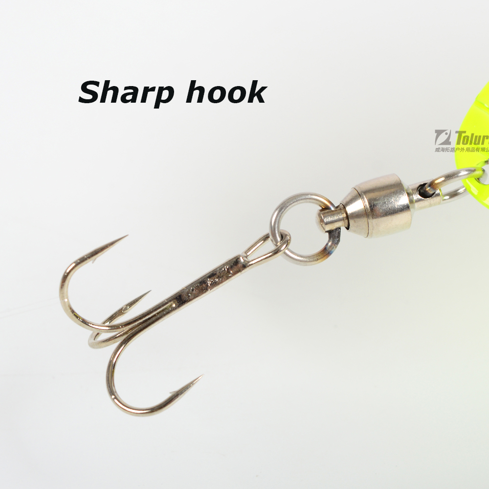 Hot Sale 2.5oz 3.5oz 4.5oz Artificial Hard Bait Fishing Baits Heavy Metal Flutter Spoon Lure – Metal Lure – view 5