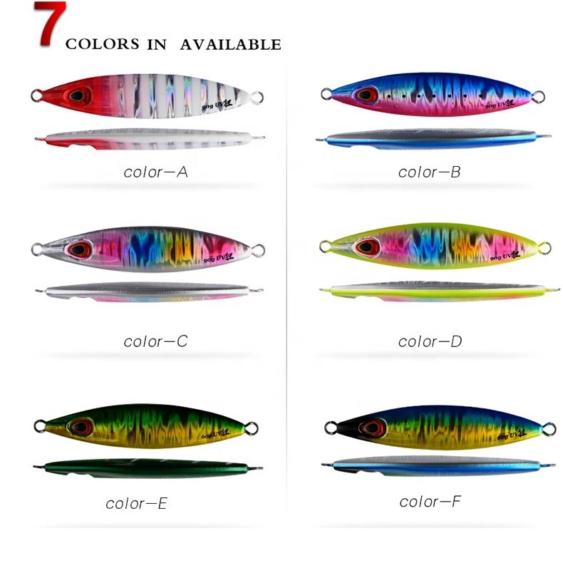 Cheery OEM Free Sample Sea Fishing Jigging Lure Japan Metal Bait Lead Slow Pitch Jigs for Saltwater Fishing – Metal Lure – view 4