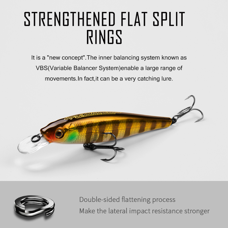 Cheery for Bearking Tungsten Balls Casting 10cm 17.5g Top Model Hard Bait Minnow Professional Hook Fishing Lures for Carp and – Minnow – view 3