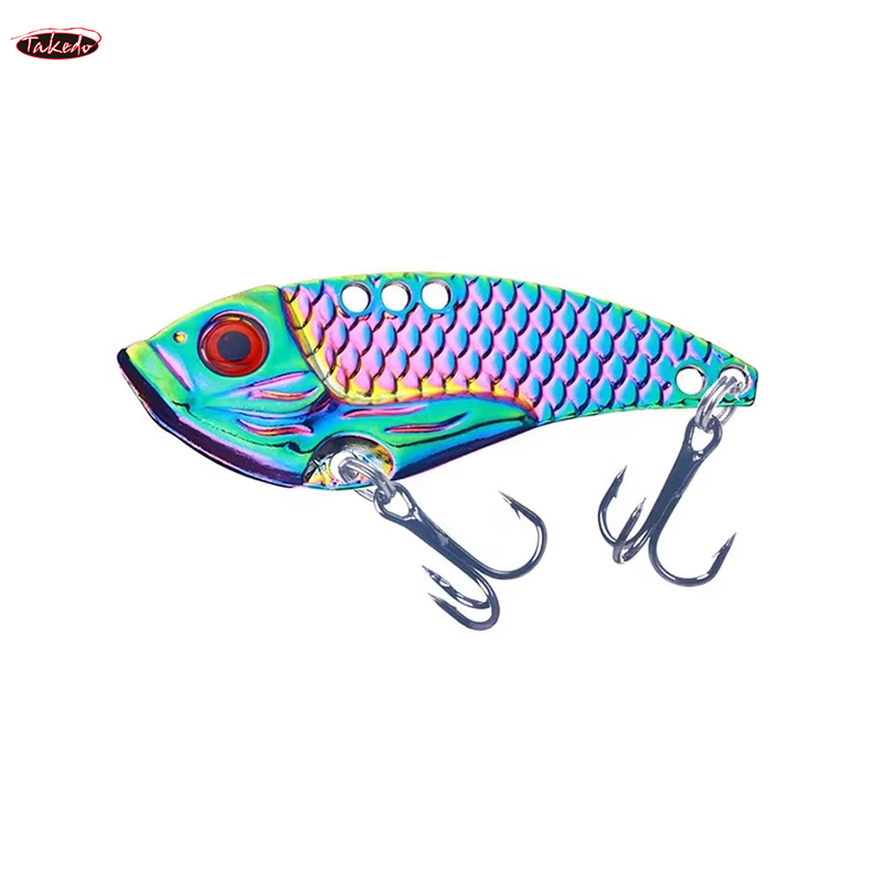 Cheery Quality Mini Crank Fishing Lures VIBFull Swimming Artificial Hard Bait Hard Sinking Metal Saltwater Fish Fishing – Metal Lure – view 1
