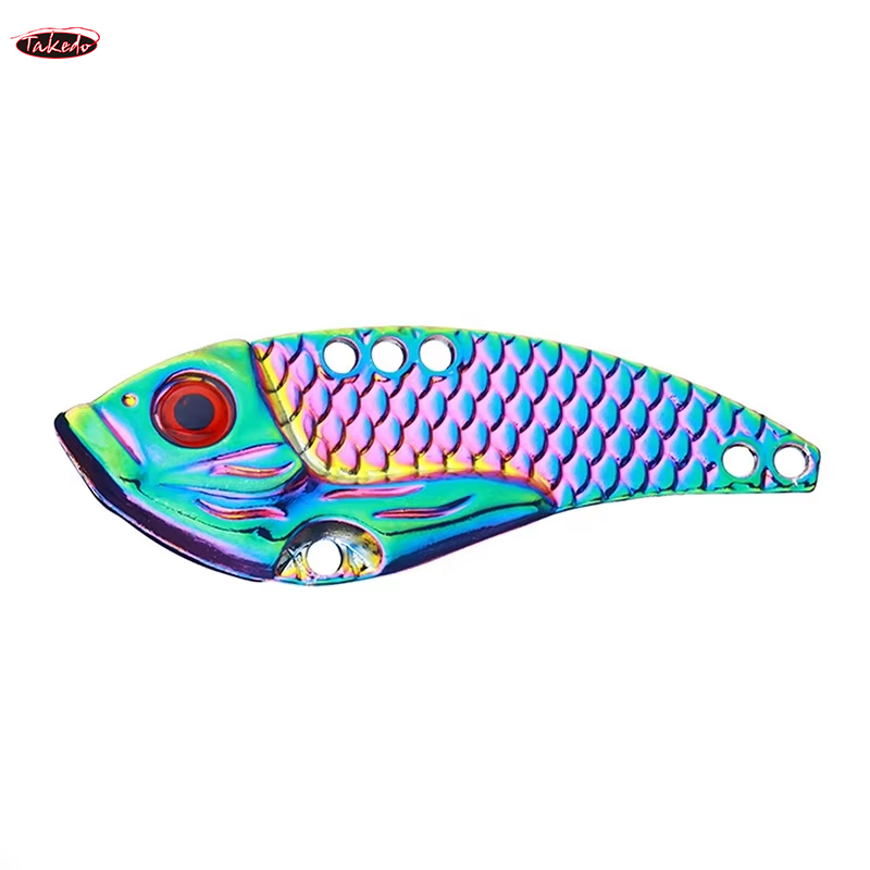 Cheery Quality Mini Crank Fishing Lures VIBFull Swimming Artificial Hard Bait Hard Sinking Metal Saltwater Fish Fishing – Metal Lure – view 5