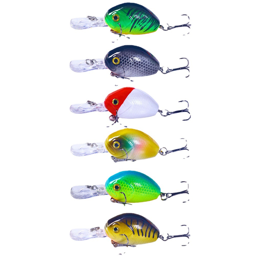 Cheery Micro Long Tongue Lure Bait 7.4g Floating Plastic Fish Bait Small Fat Lure for Sea Fishing Grouper Bass and Pike Target – Crankbait – view 5