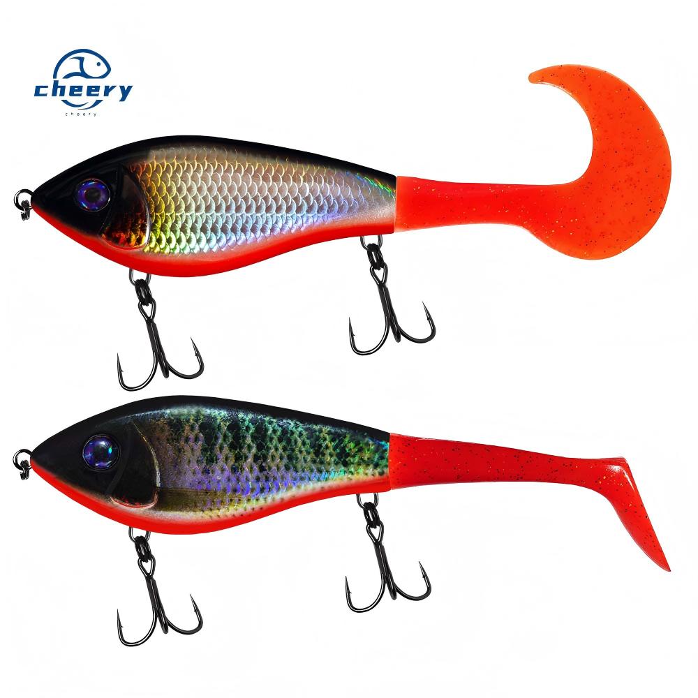 Cheery ABS Bass Hard Bait Jerk Lure 100mm 72g/76.5g Bottom Fishing Slow Sinking River/Lake – Other Hard Lure – view 1