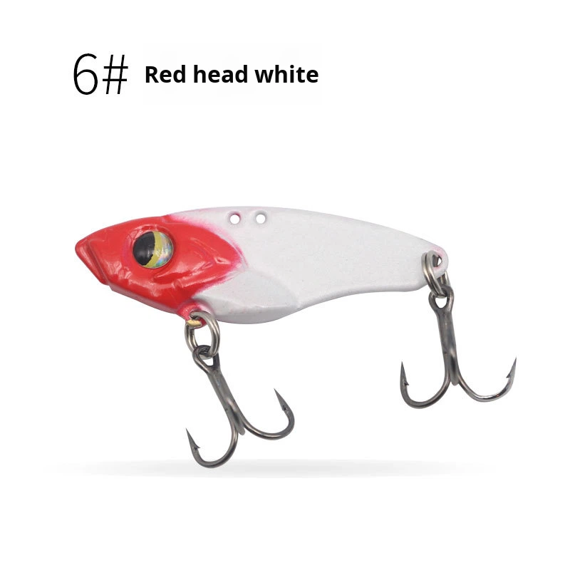 Lure Vib Lead Wrapped Copper Metal Sequin Iron Plate Bait Carp Bait Double Hook Vib Long Casting Ocean Beach Special – Metal Lure – view 5