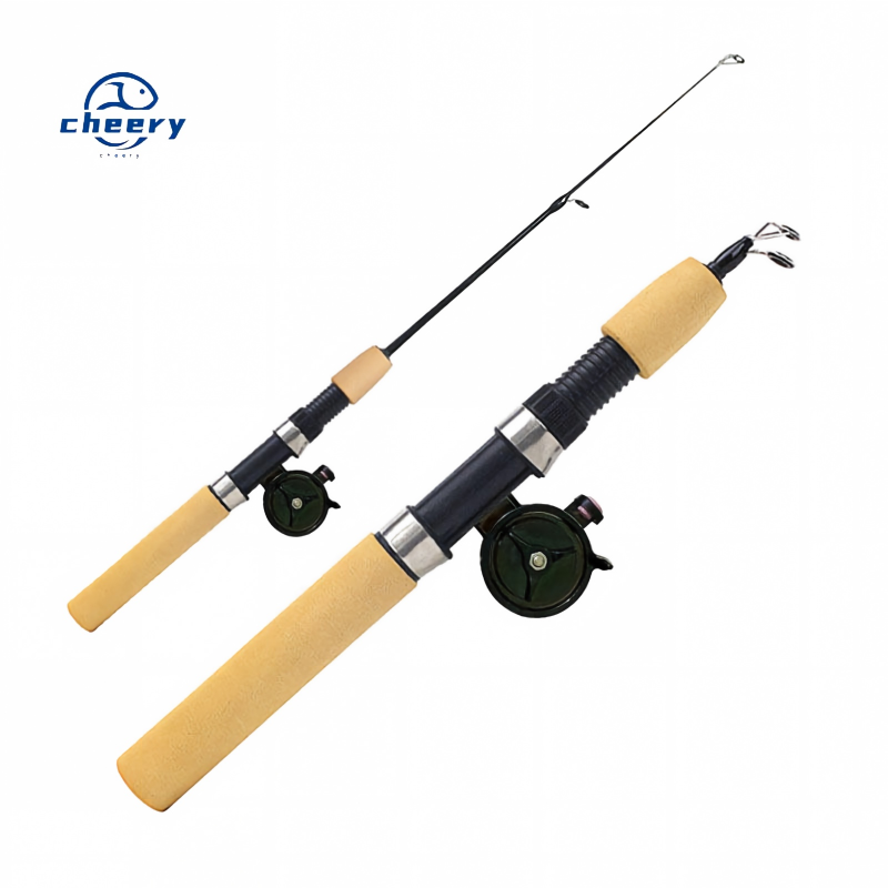 CHEERY Ice Fishing Rod Shrimp Lure Rod Carbon Carp Lake Fishing Gear Accessories – Fishing Rod – view 1