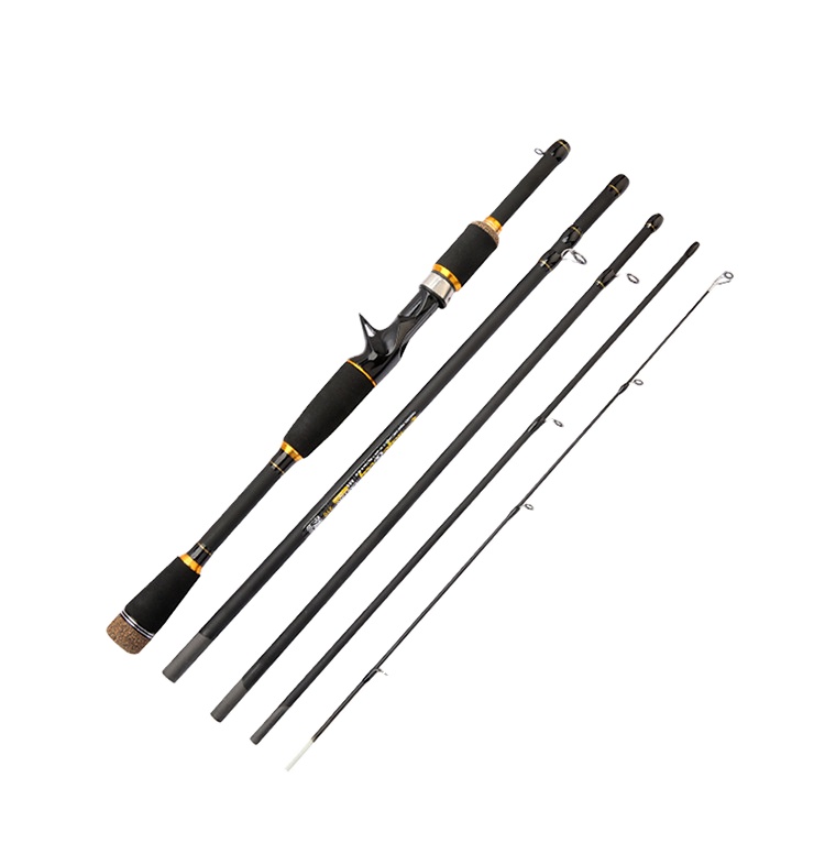 CHEERY New Multi-Section Adjustable Carp Lure Rod Cross-Border Bottom Fishing Glass Steel Portable 4-Section Wholesale – Fishing Rod – view 2