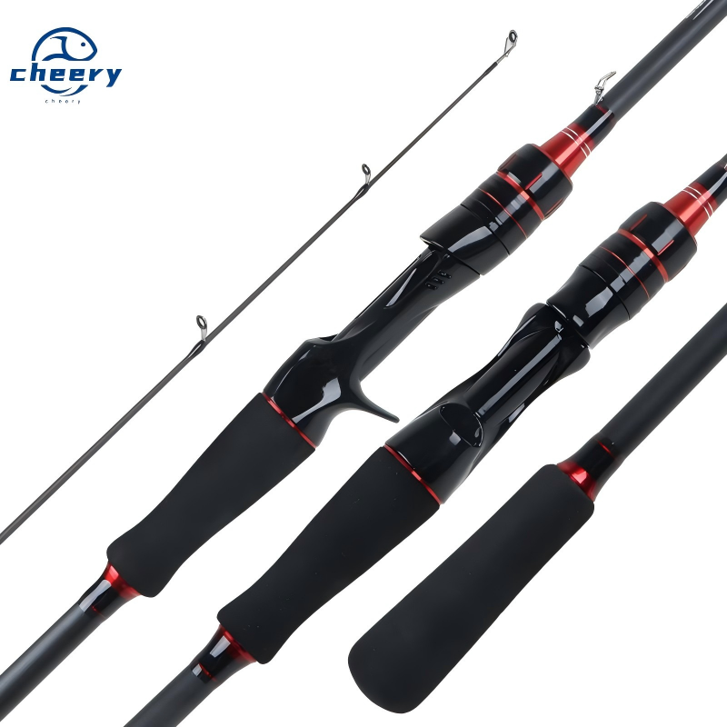 Cheery Lure Rod Adjustable Telescopic Boat Rod EVA Handle Bass Ocean Beach Medium Hardness Right Hand Fishing Rod – Fishing Rod – view 1