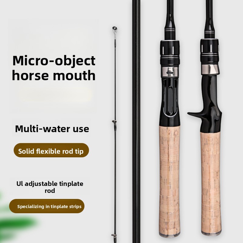 Luya Carbon Medium Action White Straight Grip EVA Handle Lure Rod for Carp Fishing – Fishing Rod – view 3