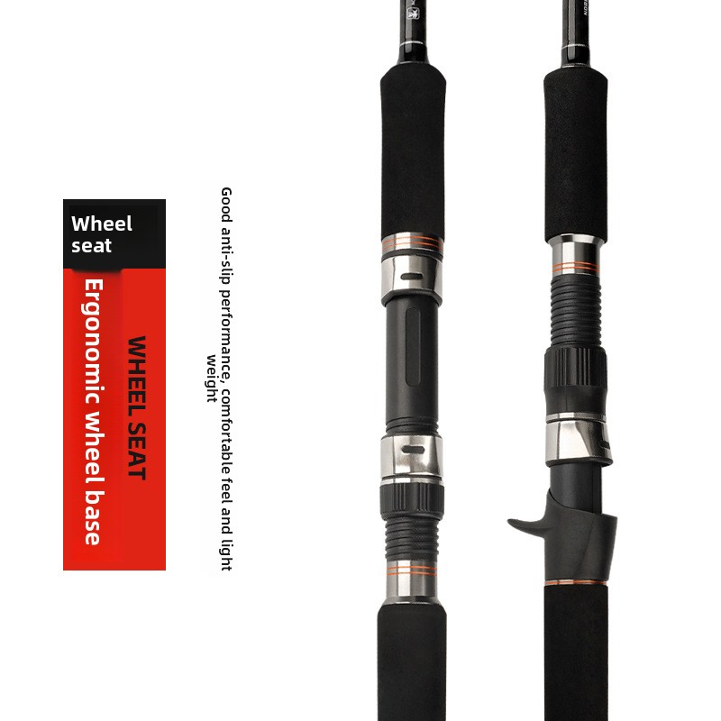 CHEERY Carbon Fiber Carp Lure Rod EVA Handle Bottom Fishing Hard Light Thunder Factory Wholesale – Fishing Rod – view 2