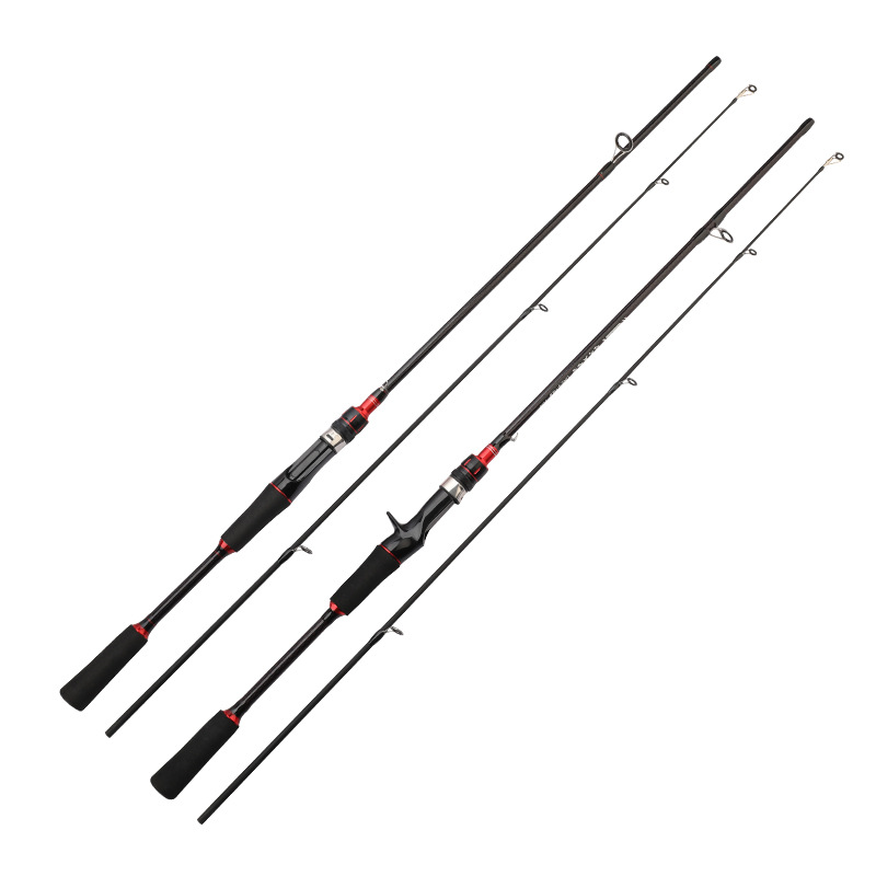 Lure Rod EVA Handle Spinning Reel Gun Water Drop Reel Cross-Border Carp Black Lure Fishing Rod Medium Action – Fishing Rod – view 1