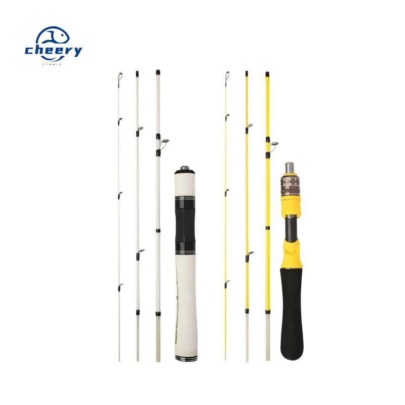 CHEERY Lure Rod Glass Fiber Carp Ocean Beach Fishing Medium Action EVA Handle Right Hand 2-Piece – Fishing Rod – view 1