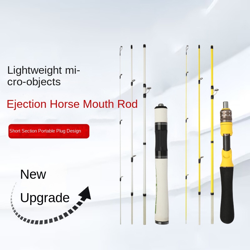 CHEERY Lure Rod Glass Fiber Carp Ocean Beach Fishing Medium Action EVA Handle Right Hand 2-Piece – Fishing Rod – view 4