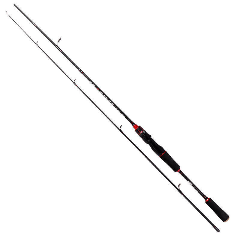 Carbon Bass Lure Rod Set with Medium Action Spinning Reel 2-Piece Design for Bottom Fishing Ocean Beach Gear – Fishing Rod – view 5