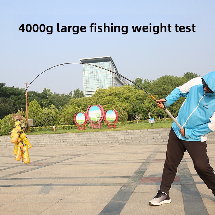 Rod Solid Mouth for Adjustable Lure Rod Tip Gun Handle Straight Grip Lake Carp Fast Action Fishing Rod – Fishing Rod – view 5