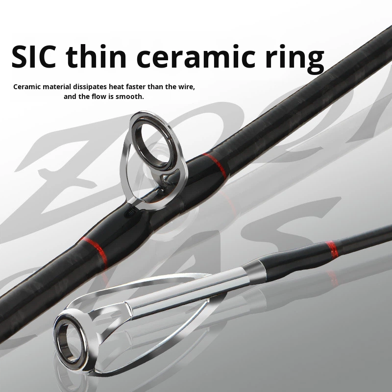 CHEERY Carbon Fiber Lure Rod for Carp Ocean Beach Use Long-Distance Casting Straight Grip Manufacturer – Fishing Rod – view 3