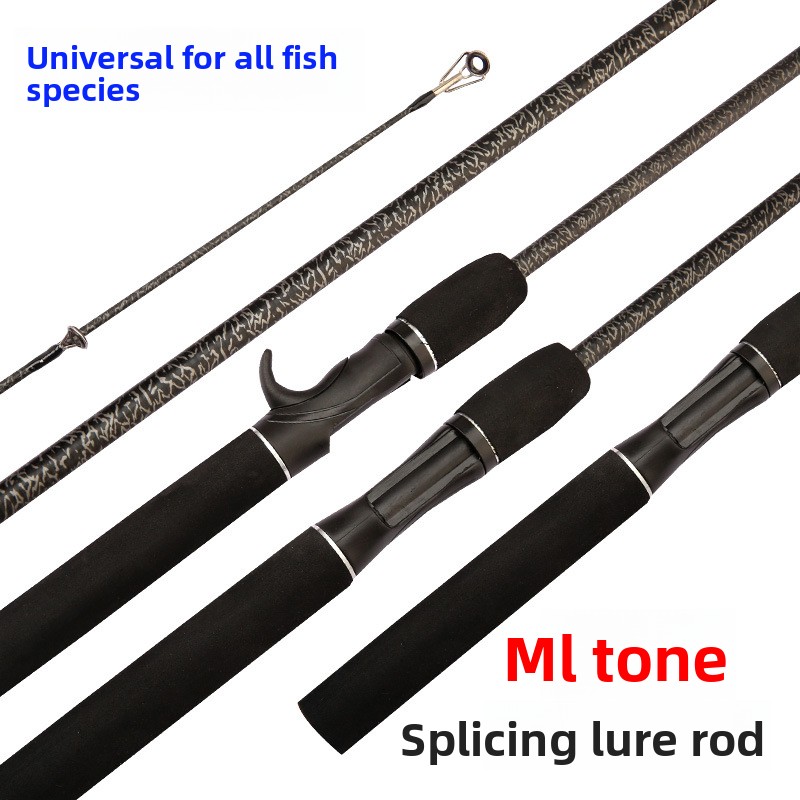 Heavy Glass Fiber Lure Rod for Splicing Rod Stainless Steel Guides Medium Fast Action Wholesale – Fishing Rod – view 4