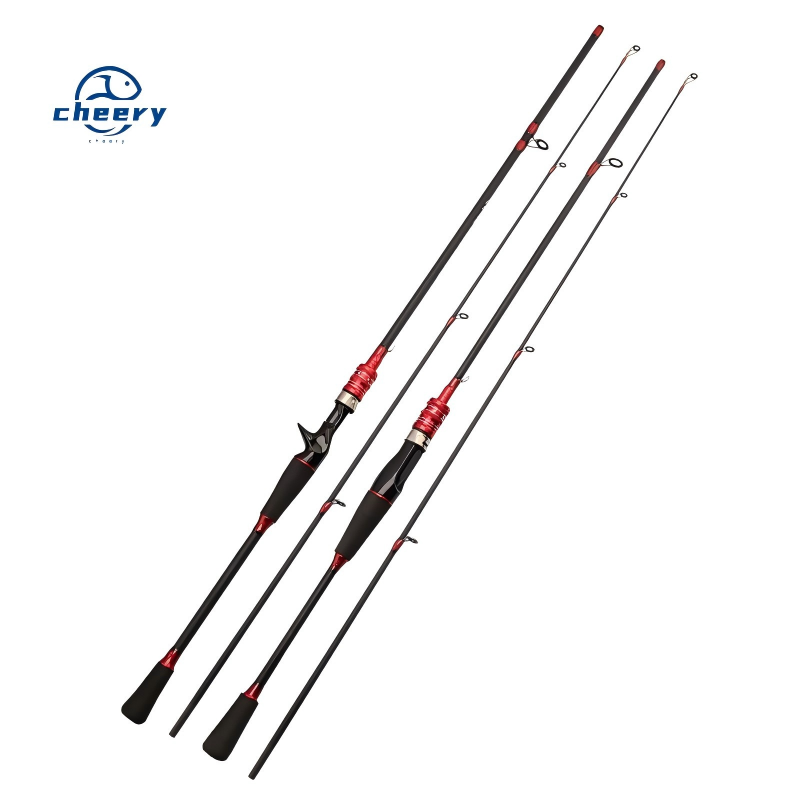 CHEERY Carbon Lure Rod Wholesale Adjustable Medium Slow Action Bass Fishing Rod Right Hand Ocean Beach – Fishing Rod – view 1