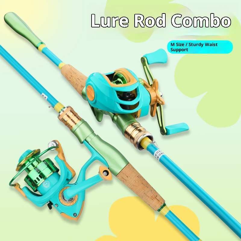 Lure Rod Set Carbon Fiber Medium Action Long-Distance Casting Carp Ocean Beach Fishing Straight Handle Full Set Rod – Fishing Rod – view 5