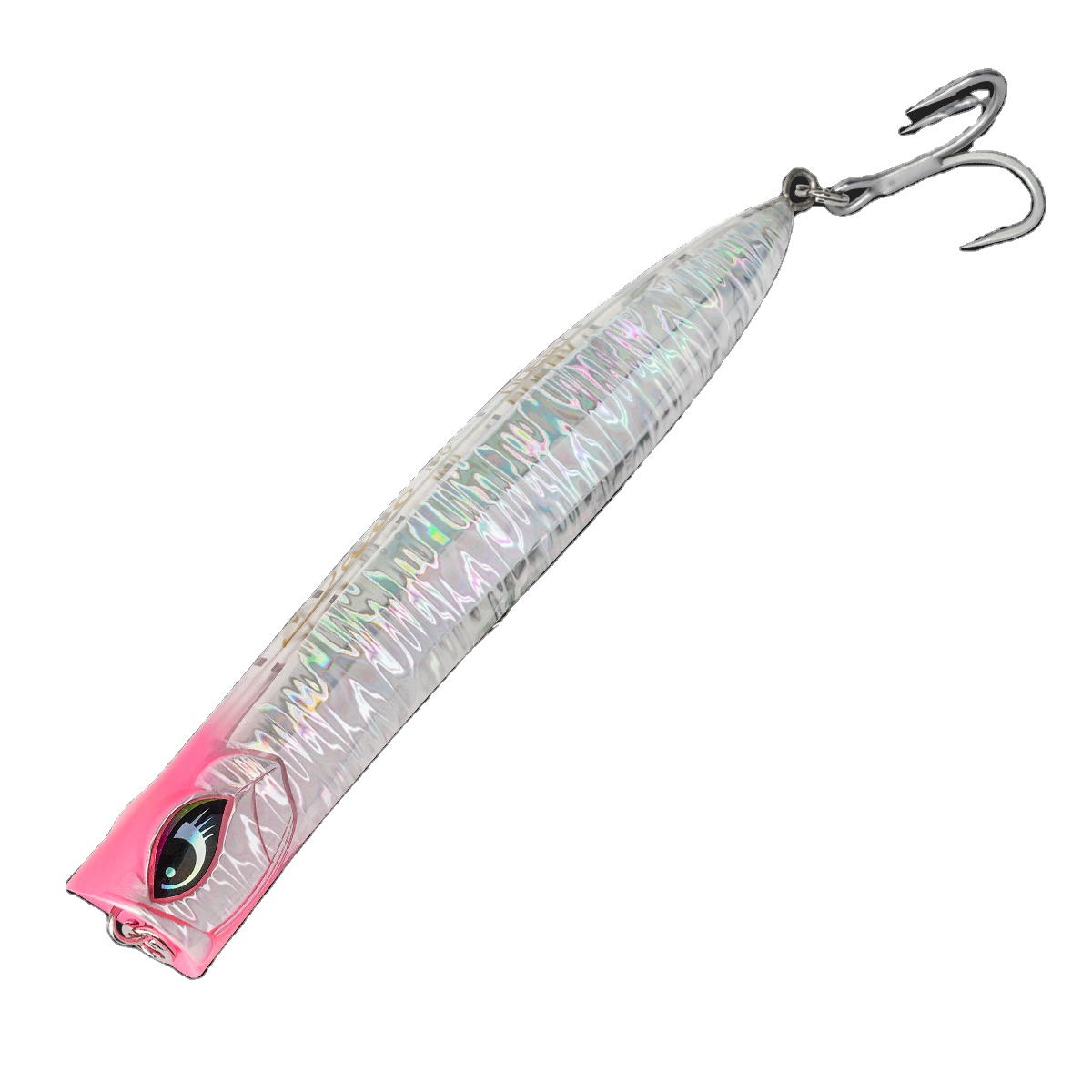 190mm 70g Saltwater Fishing Artificial Popper Bait Slim Lures Tuna Amberjack Kingfish Top Water Hard Lures – Popper – view 2