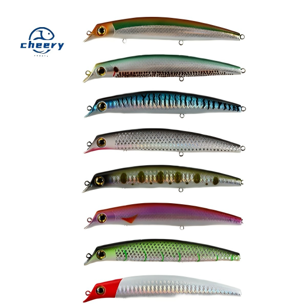 CHEERY Wholesale Minnow Plastic Hard Lure Floating Hard Fishing Bait Hard Fishing Lure Saltwater Minnow Fishing Lure – Pencil – view 1