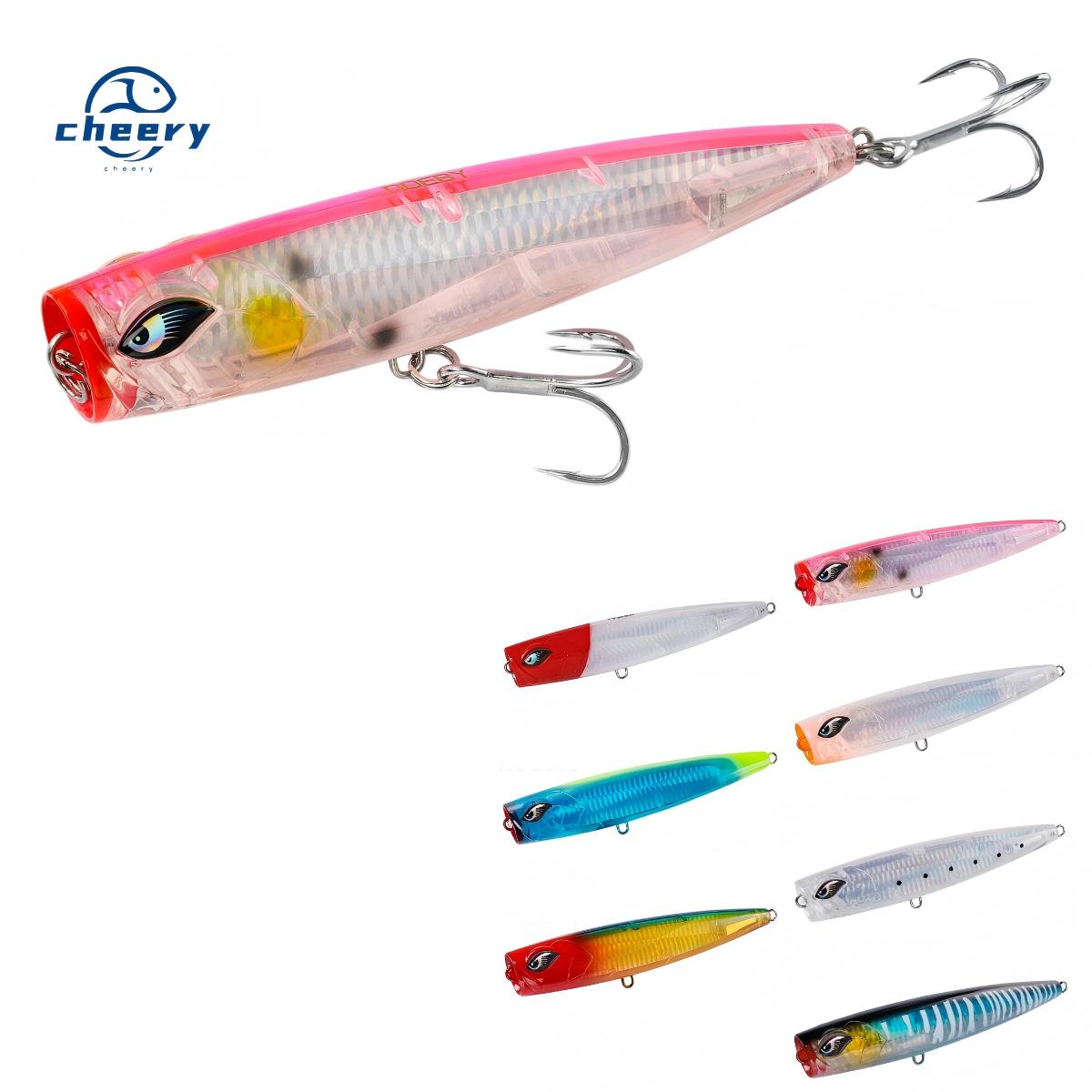 CHEERY Popping 165F/68g Inshore Shore Popping Fishing Lures Surf Casting Saltwater Stick Lures for GT – Popper – view 1