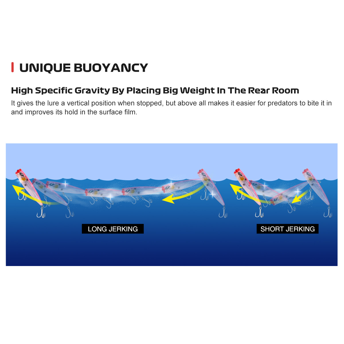 CHEERY Popping 165F/68g Inshore Shore Popping Fishing Lures Surf Casting Saltwater Stick Lures for GT – Popper – view 5