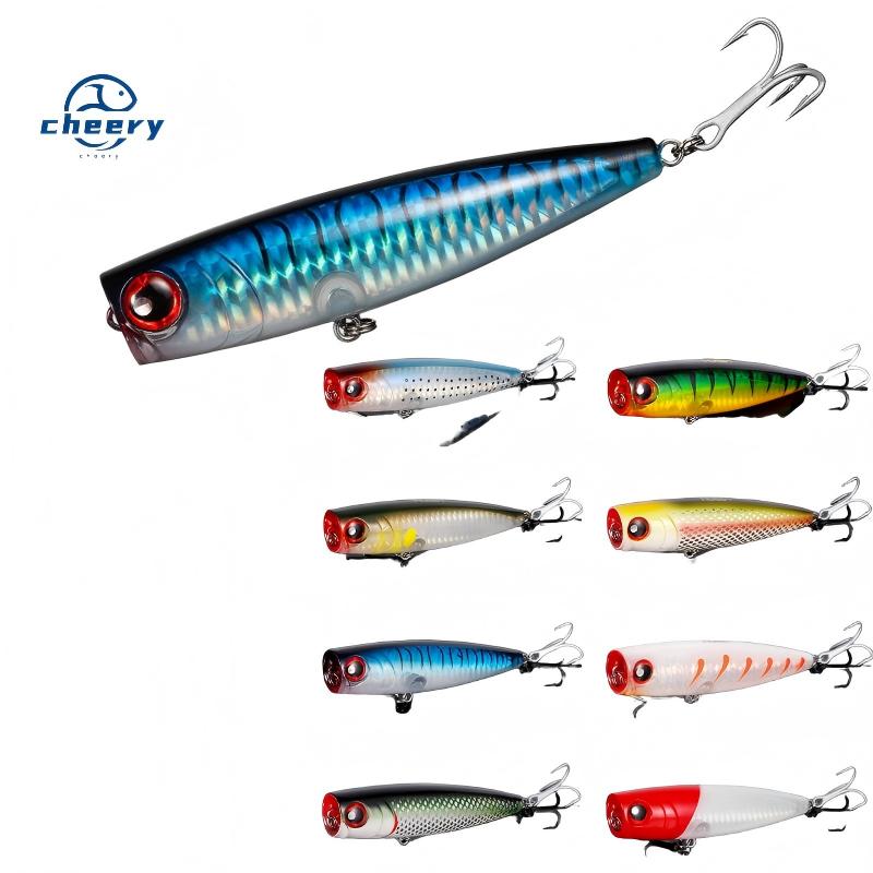 CHEERY High Quality Popper Lure Topwater Fishing Lure Poppers Hard Bait Tackles – Popper – view 1
