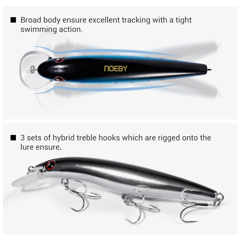 High Quality Saltwater Fishing Jerk Bait Minnow Lure Casting Lure – Minnow – view 3