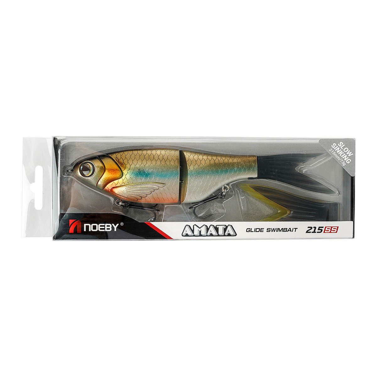 High Quality Jointed Baitfish Fishing Lure Hard Rubber Tail Shad Profile Glide Swimbait – Swimbait – view 3