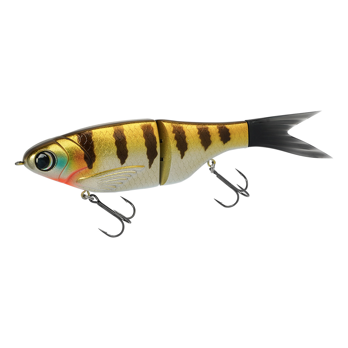 High Quality Jointed Baitfish Fishing Lure Hard Rubber Tail Shad Profile Glide Swimbait – Swimbait – view 1