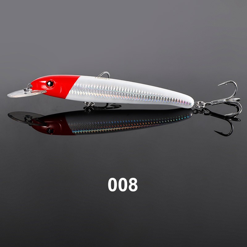 Plastic Minnow Lure Jerk Bait Floating Minnow Lure Jerk Bait 180mm 48g Sea Fishing Lures Hard Bait – Minnow – view 2