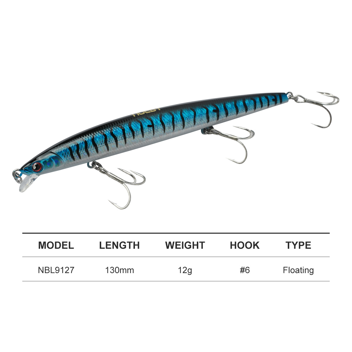 CHEERY Artificial Sea Flathead Snook Stripped Bass Mulloway Saltwater Inshore Fishing Lures – Pencil – view 2