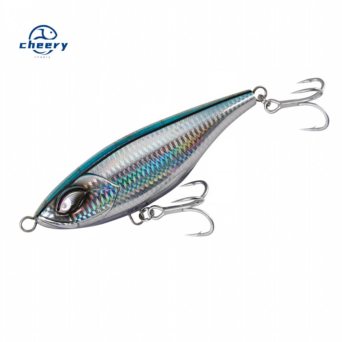 CHEERY Japan Treble Hooks Sinking Diving Long Casting Twitch Bait – Pencil – view 1