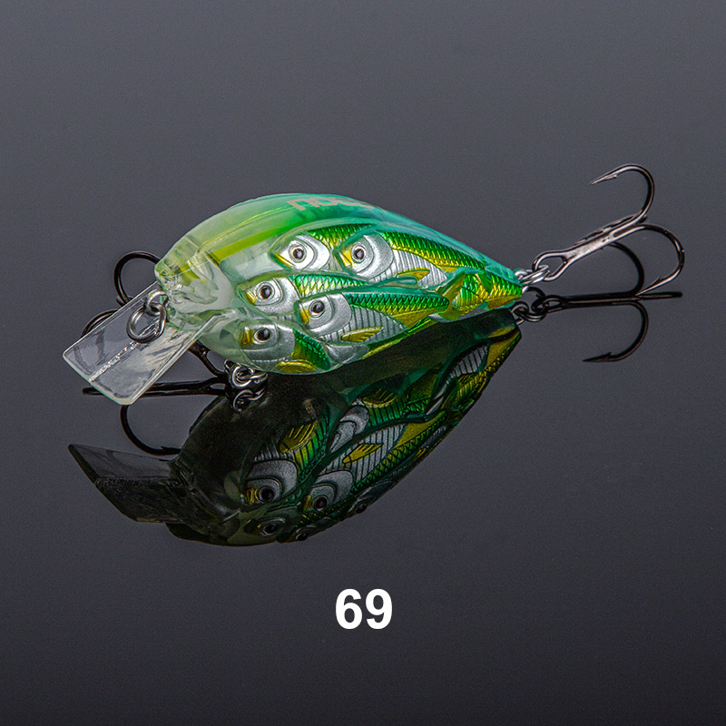 CHEERY Square Bill Crank Bait 60mm 12.5g Hard Bait Sea Fishing Lure Floating Tackle – Crankbait – view 3
