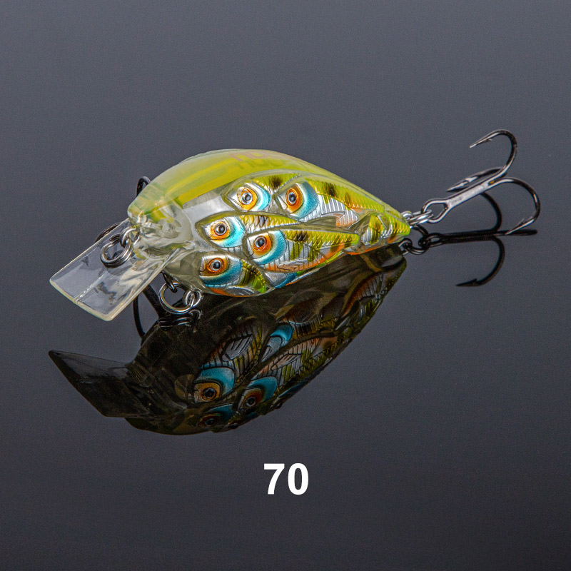 CHEERY Square Bill Crank Bait 60mm 12.5g Hard Bait Sea Fishing Lure Floating Tackle – Crankbait – view 4