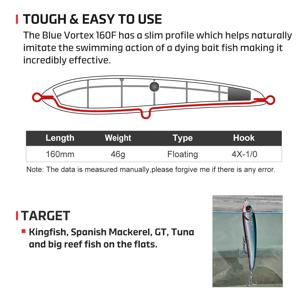 CHEERY Top Water Gt Popper Casting Stickbait Saltwater Casting Lure Floating Stickbait GT Pencil Lure – Pencil – view 5