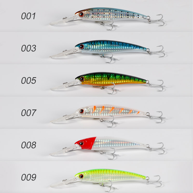 CHEERY High Quality Hot Sell 140MM Deep Driving Sea Water Trolling Lures Big Minnow – Minnow – view 2