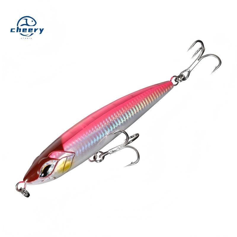CHEERY 160mm/190mm Top Water Good Floating Pencil Big Lure Bass, Long Casting Artificial Hard Bait Fishing Lures – Pencil – view 1