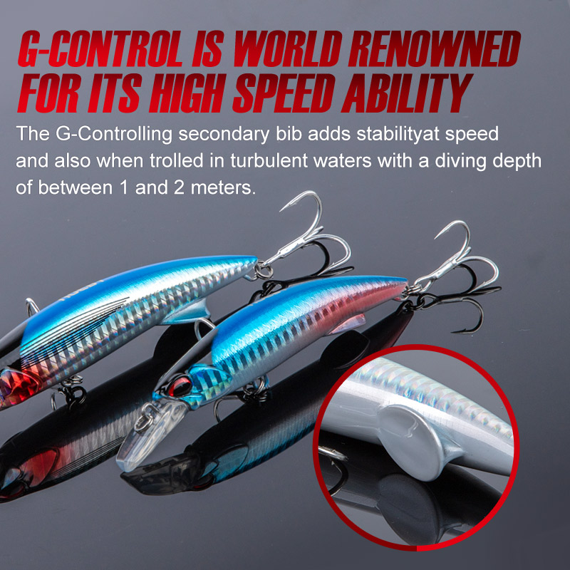 CHEERY Fast Sinking Minnow Sinking Minnow 110mm/64g Saltwater Fast Sinking Minnow – Minnow – view 5