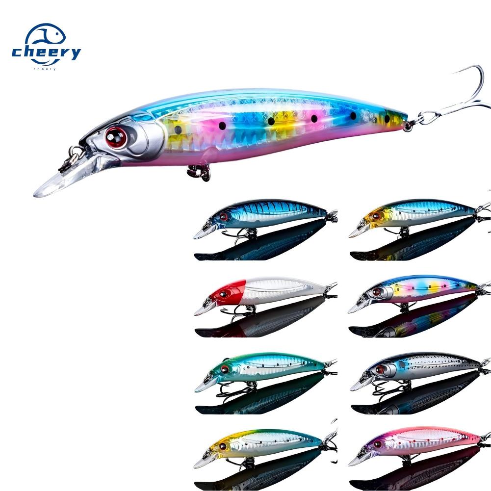 CHEERY New Arrival Hot Sell 100mm 13.6g Silicone Artificial Hard Fishing Lure Minnow for Marlin & Pike Sea Fishing – Minnow – view 1