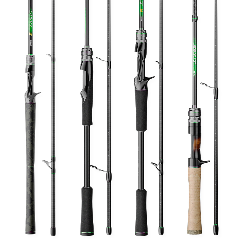 CHEERY High Quality Fuji Guides Bait Casting Fishing Reels Set of Fishing Reel and Rod – Fishing Rod – view 2