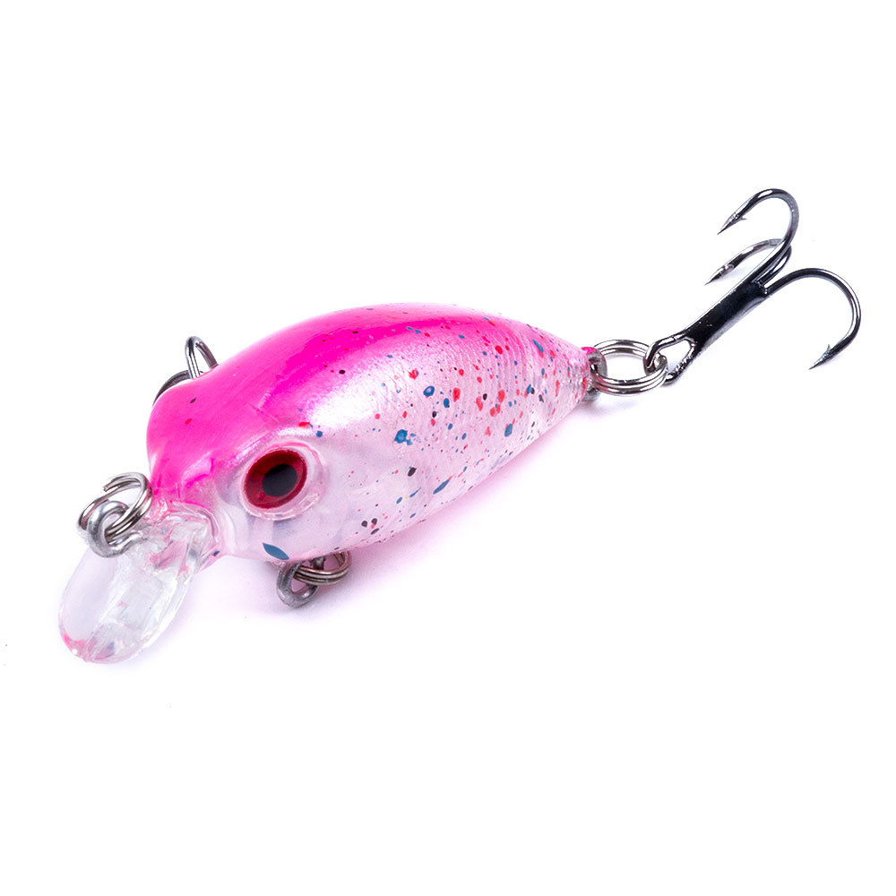 Cheery for New Rock Little Fat 2.5g Luya Plastic Artificial Hard Bait Embryo with Hooks for for Carp Bottom Fishing – Crankbait – view 2
