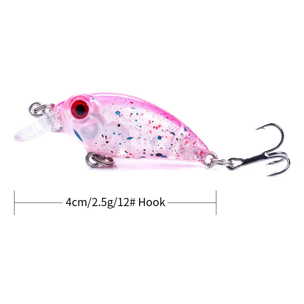 Cheery for New Rock Little Fat 2.5g Luya Plastic Artificial Hard Bait Embryo with Hooks for for Carp Bottom Fishing – Crankbait – view 4