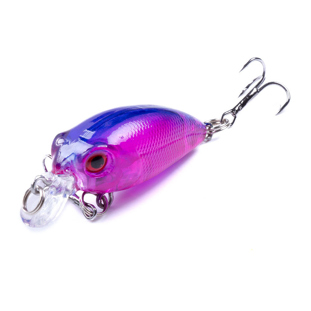 Cheery for New Rock Little Fat 2.5g Luya Plastic Artificial Hard Bait Embryo with Hooks for for Carp Bottom Fishing – Crankbait – view 3