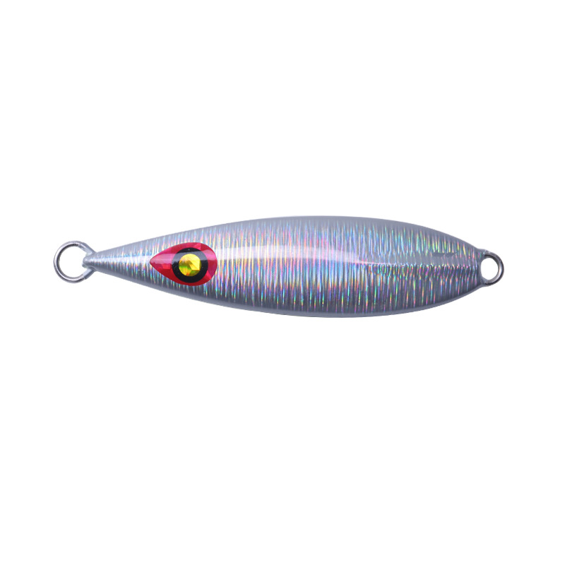 Long Casting Freshwater Casting Butterfly Shape Jig Lure Night Glow Fast Sinking Slow Jigging Simulation Bait Lead 30g 40g – Metal Lure – view 1