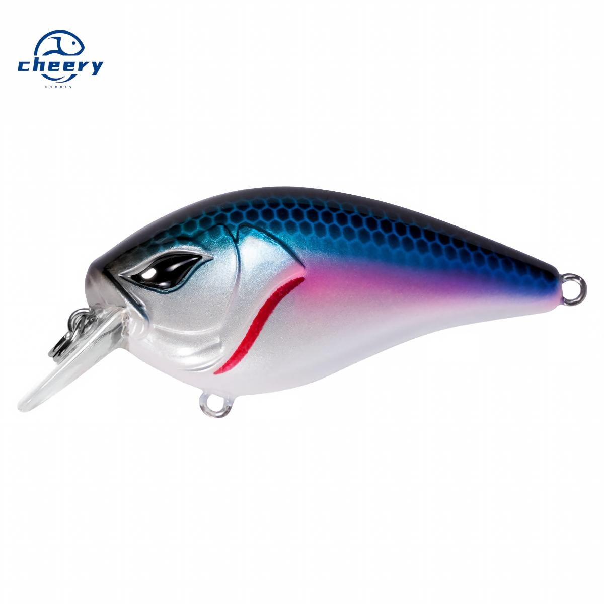 CHEERY Bass Crankbait Trout Magnet Square Bait Lures Middle Mid-Depth Bass Crankbait – Crankbait – view 1