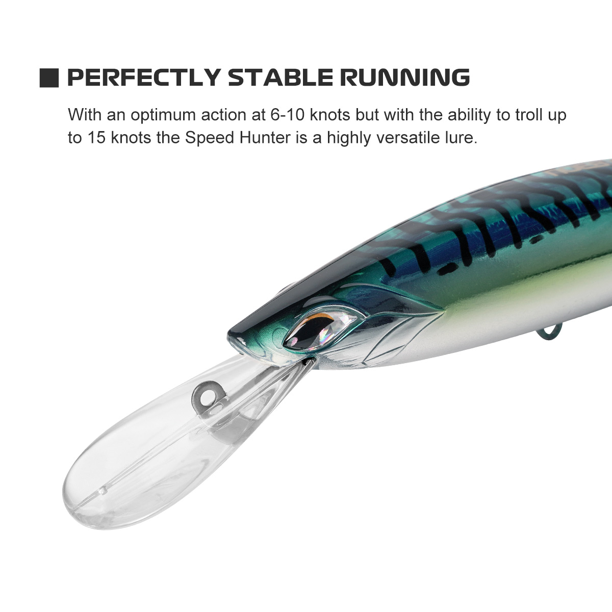 CHEERY Deep Dive Water Hard Lure Marlin Plastic Float Fish Japan 15-18 Knot High Speed Trolling Fishing Lure – Minnow – view 5