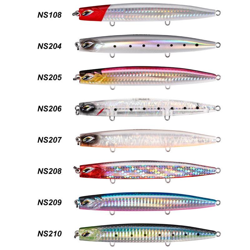 Sinking Fish Bait 130mm 38g Silicone Long Cast Balance Variable Jig Pencil for Marlin Sea Fishing Hard Bait with Hooks – Pencil – view 4