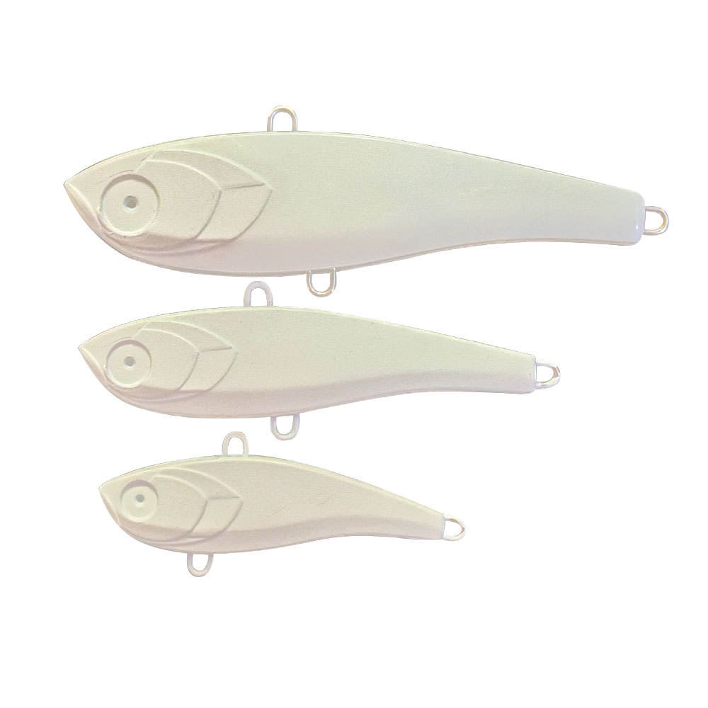 Wholesale Artificial Hard Vibration Bait Unpainted Blank VIB Fishing Lures – Other Hard Lure – view 2